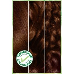 Garnier Nutrisse Yoğun Besleyici Kalıcı Krem Saç Boyası 4.3 Altın Kahve