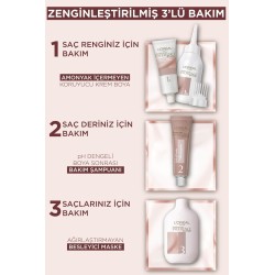 Loreal Paris Excellence Creme Nude Renkler Saç Boyası – 6u Nude Koyu Kumral