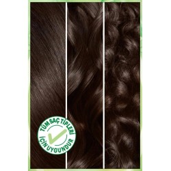Garnier Nutrisse Yoğun Besleyici Kalıcı Krem Saç Boyası 4 Kahve