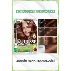 Garnier Nutrisse Yoğun Besleyici Kalıcı Krem Saç Boyası 5.35 Çikolata Kahve