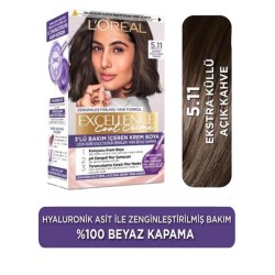 Loreal Paris Excellence Cool Creme Saç Boyası – 5.11 Ekstra Küllü Açık Kahve