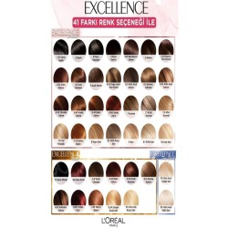 Loreal Paris Excellence Creme Saç Boyası - 6.1 Küllü Açık Kahve