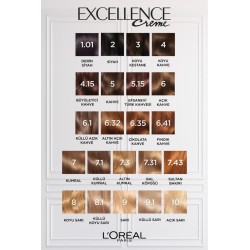 Loreal Paris Excellence Creme Saç Boyası 6.35 Çikolata Kahve
