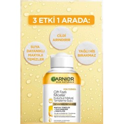 Garnier Micellar Çift Fazlı Kusursuz Makyaj Temizleme Suyu 400 Ml