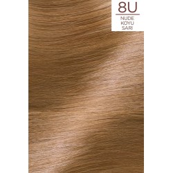 Loreal Paris Excellence Creme Nude Renkler Saç Boyası – 8u Nude Koyu Sarı