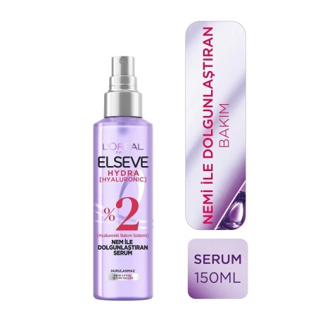 Loreal Paris Elseve Hydra Hyaluronic Nem ile Dolgunlaştıran Serum 150ml