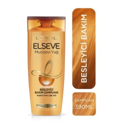 Loreal Paris Elseve Mucizevi Yağ Besleyici Bakım Şampuanı 390 ml