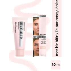 Maybelline New York Perfector 4in1 Matte Makeup 01 Light Claire Fondöten