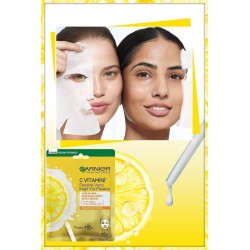 Garnier C Vitamini Parlaklık Verici Kağıt Yüz Maskesi 28 gr