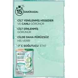 Garnier Hyaluronik Kriyojel Yorgunluk Karşıtı Soğutucu Yüz Maskesi 27 gr