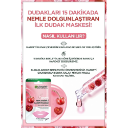 Garnier Dudak Nemlendirici Bakım Maskesi