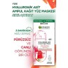 Garnier Hyaluronik Asit Sıkılaştırıcı Ampul Kağıt Yüz Maskesi 15 gr