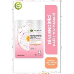 Garnier Nem Bombası Dinlendirici Kağıt Maske 28 gr