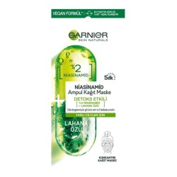 Garnier Niacinamide Detoks Etkili Ampul Kağıt Maske 15 gr
