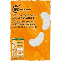 Garnier Nem Bombası Göz Altı Torbalarına Karşı Kağıt Göz Maskesi 6 gr