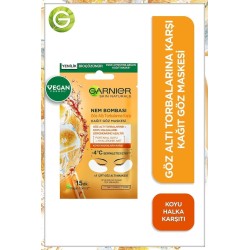 Garnier Nem Bombası Göz Altı Torbalarına Karşı Kağıt Göz Maskesi 6 gr