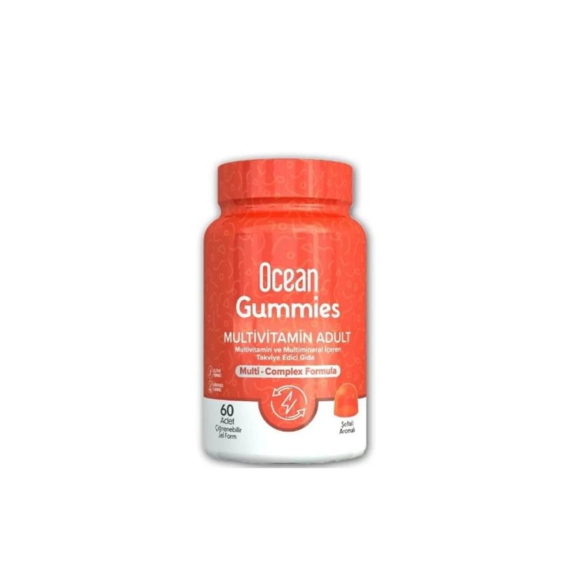 Ocean Gummies Multivitamin Adult 60 Yumuşak Jel Kapsül