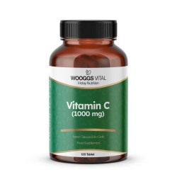 Wooggs Vital Vitamin C (1000 mg) Takviye Edici Gıda 120 Tablet