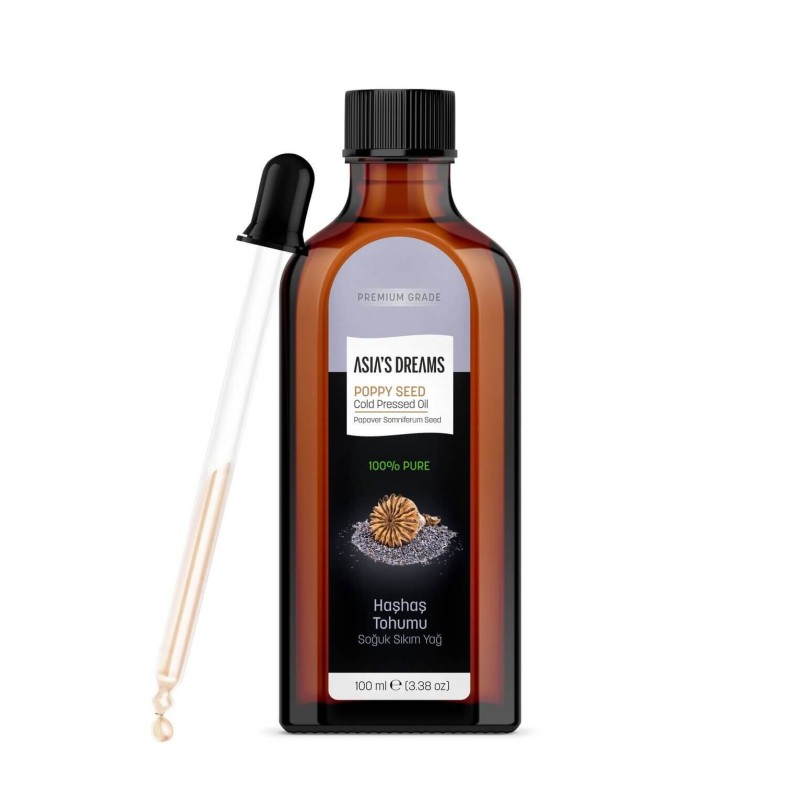 Asia's Dreams Haşhaş Tohumu Soğuk Sıkım Yağ 100ml