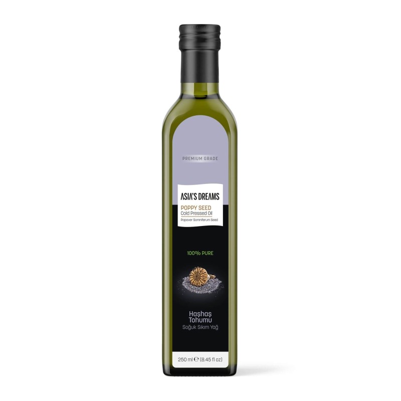 Asia's Dreams Haşhaş Tohumu Soğuk Sıkım Yağ 250ml