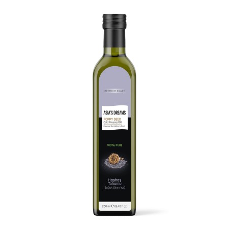 Asia's Dreams Haşhaş Tohumu Soğuk Sıkım Yağ 250ml