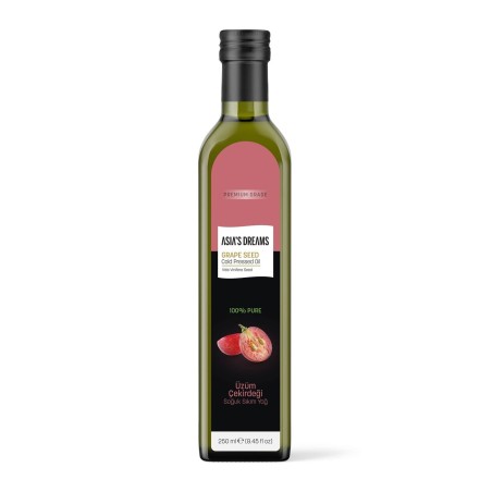 Asia's Dreams Üzüm Çekirdeği Soğuk Sıkım Yağ 250ml