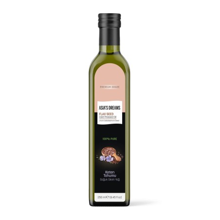Asia's Dreams Keten Tohum Soğuk Sıkım Yağ 250ml