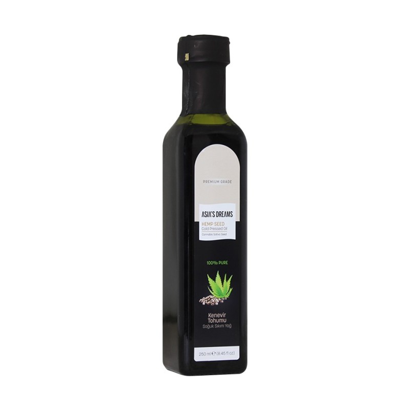 Asia's Dreams Kenevir Tohum Soğuk Sıkım Yağ 250ml