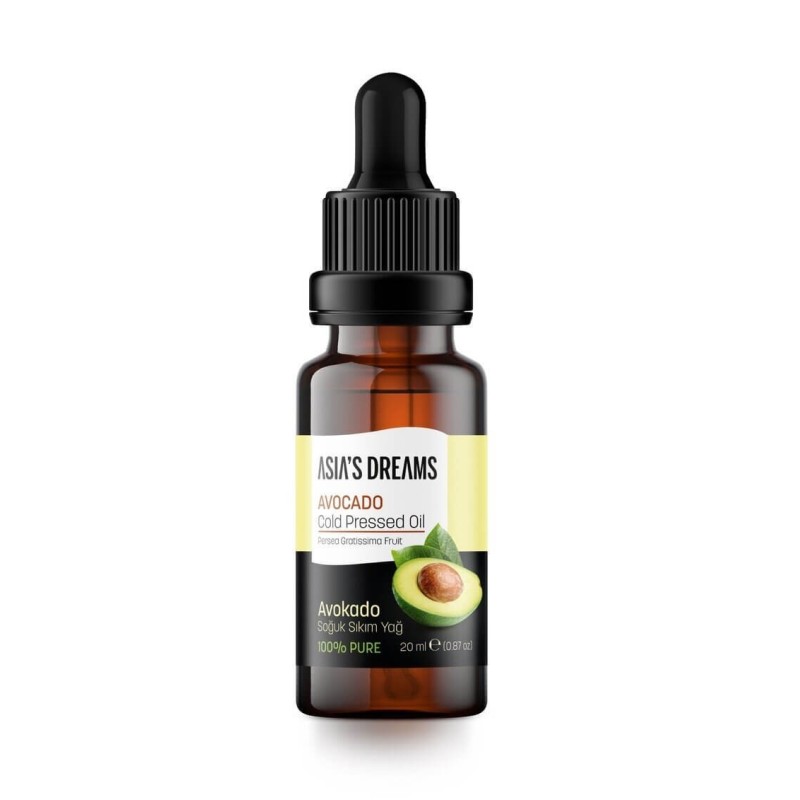 Asia's Dreams Avokado Soğuk Sıkım Yağ 20ml