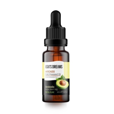 Asia's Dreams Avokado Soğuk Sıkım Yağ 20ml