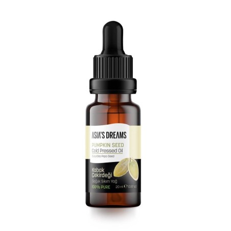 Asia's Dreams Kabak Çekirdeği Soğuk Sıkım Yağ 20ml