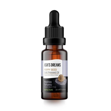 Asia's Dreams Haşhaş Tohumu Soğuk Sıkım Yağ 20ml