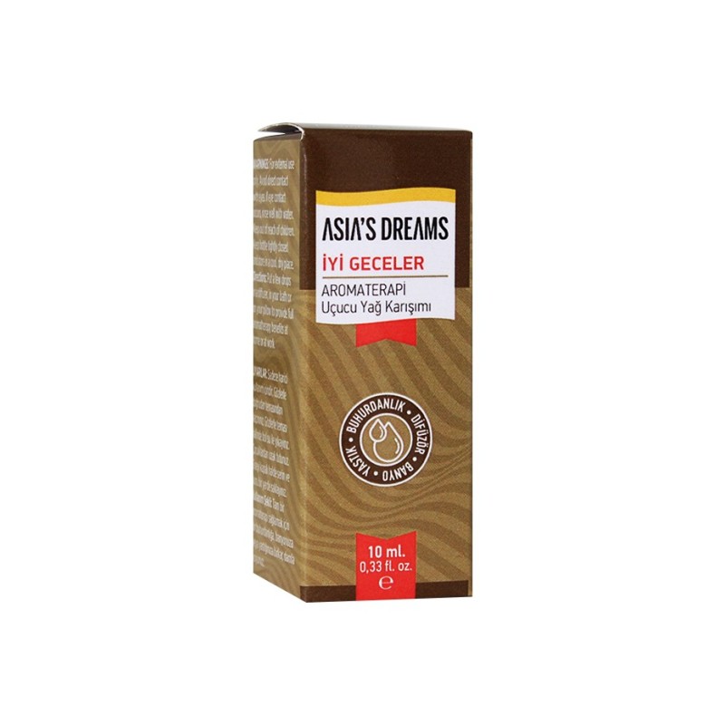 Asia’s Dreams İyi Geceler Aromaterapi Yağ 10 ml