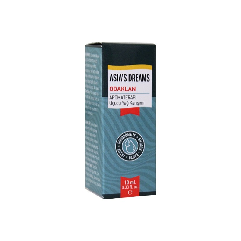 Asia’s Dreams Odaklan Aromaterapi Yağ 10 ml