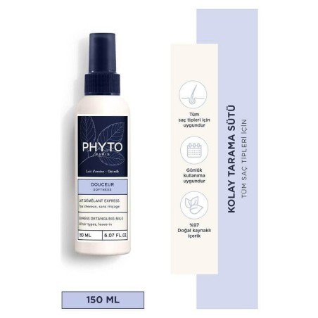 Phyto Douceur Softness Express Detangling Milk 150 ml - Kolay Tarama Sütü