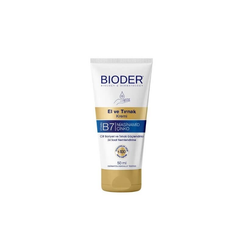 Bioder El ve Tırnak Kremi 50 ml