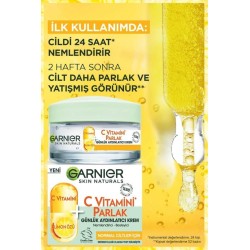Garnier C Vitamini Parlak Günlük Aydınlatıcı Krem 50 ml