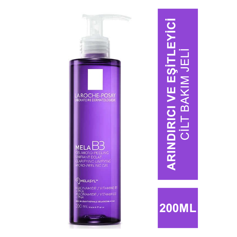 La Roche Posay Mela B3 Micro Peeling Gel - Koyu Leke Karşıtı Temizleme Jeli 200 ml