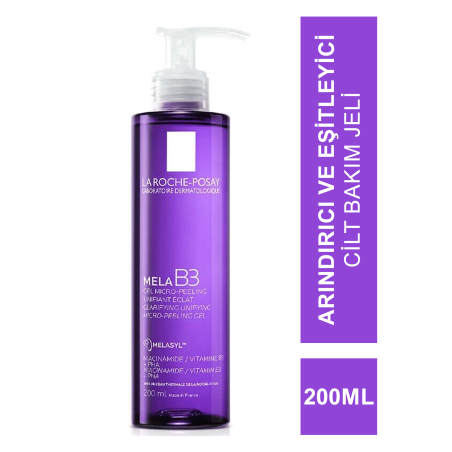 La Roche Posay Mela B3 Micro Peeling Gel - Koyu Leke Karşıtı Temizleme Jeli 200 ml