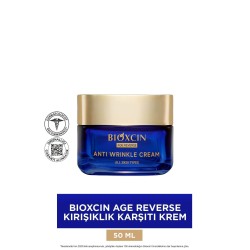Bioxcin Age Reverse Kırışıklık Karşıtı Krem 50 ml