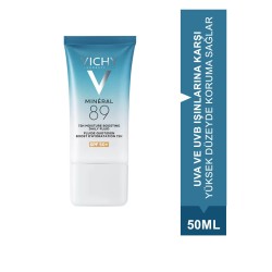 Vichy Mineral 89 SPF50+ Korumalı Nemlendirici Gündüz Kremi 50 ml