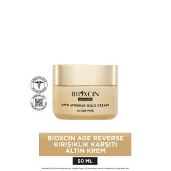 Bioxcin Age Reverse Kırışıklık Karşıtı Altın Krem 50 ml