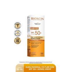 Bioxcin Sun Care Spf 50 Yüz Güneş Kremi 50 ml Kuru ve Normal Cilt + Vücut Güneş Spreyi 200 ml