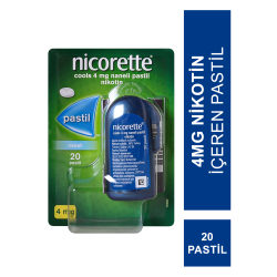 Nicorette Cools 4mg Naneli Pastil 20 Adet