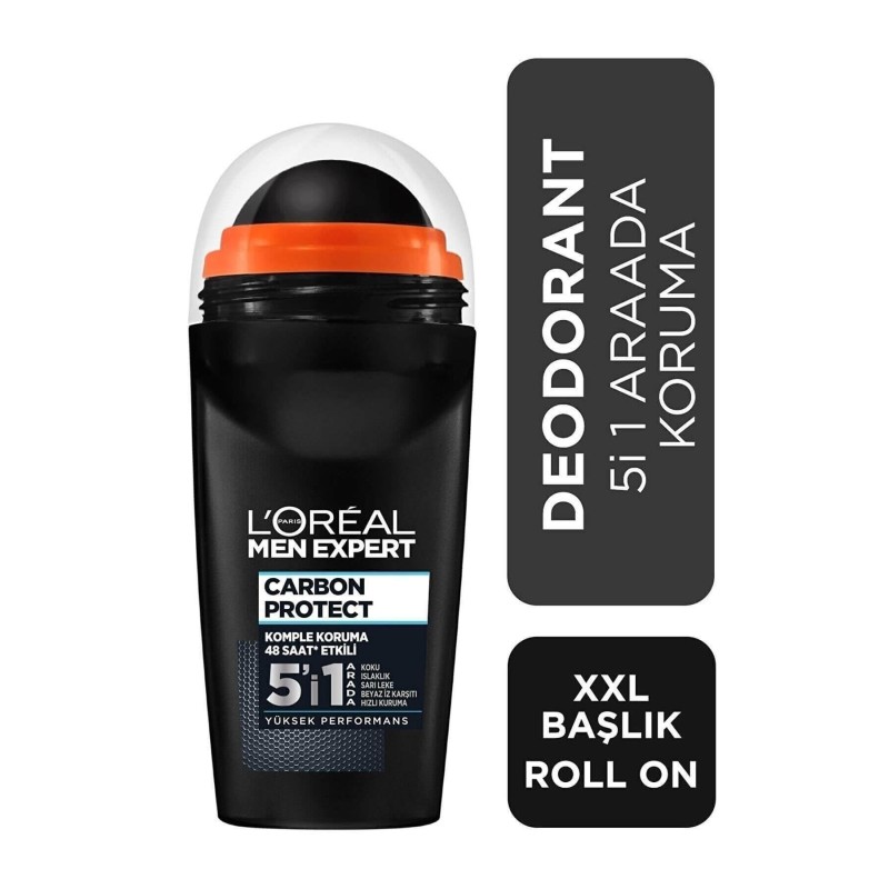 Loreal Paris Men Expert Carbon Protect 5in1 XXL Ball Roll-On 50 ml