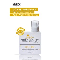 Skins Derm Summer Guard Kids Spf50+ Face & Body Güneş Kremi 100 ml