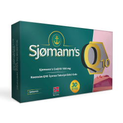 Sjomann's Koenzim Q10 100mg 30 Çiğnenebilir Jel Tablet