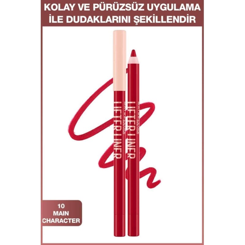 Maybelline New York Lifter Liner Dudak Kalemi - 10 Main Character