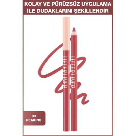 Maybelline New York Lifter Liner Dudak Kalemi - 09 Peaking