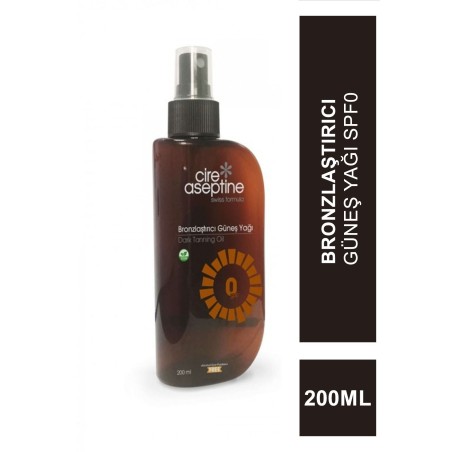 Outlet - Cire Aseptine Bronzlaştırıcı Güneş Yağı Spf0 200 ml